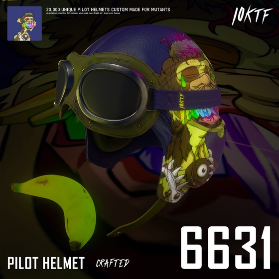 Mutant Pilot Helmet #6631