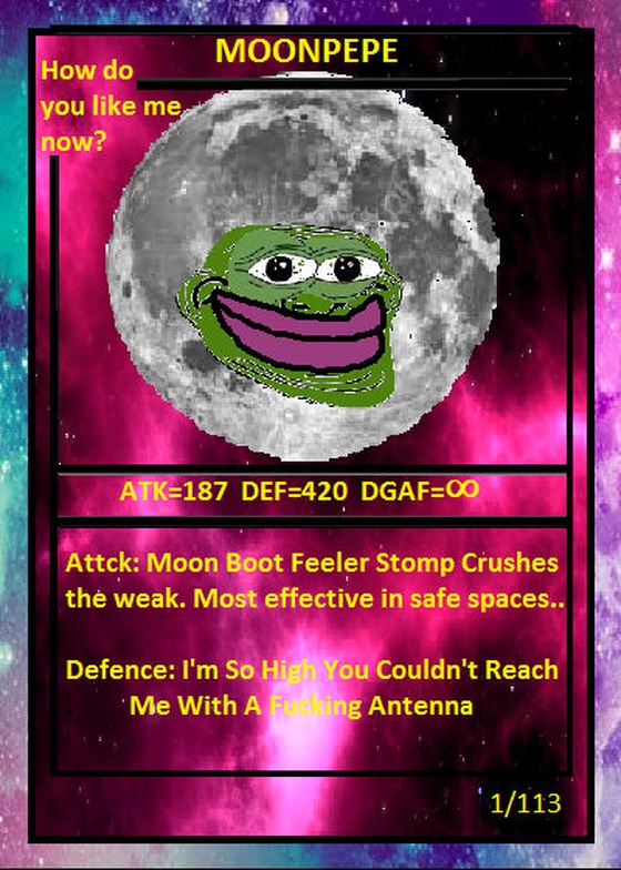 MOONPEPE - Series 3, Card 45 - 1/113