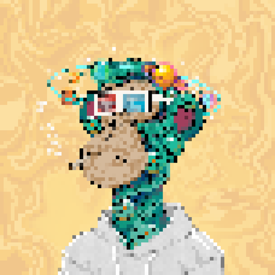 Trippin' Pixel Ape #1046