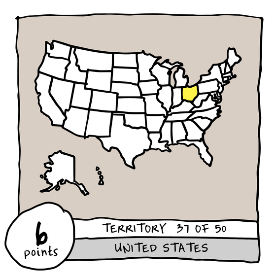 Territory 37/50 - United States (Ohio)