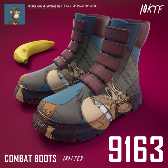 Ape Combat Boots #9163