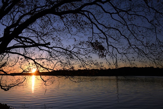 Lake Sanaru in Japan