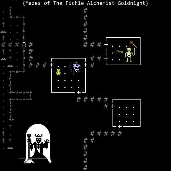 Mazes of The Fickle Alchemist Goldnight 