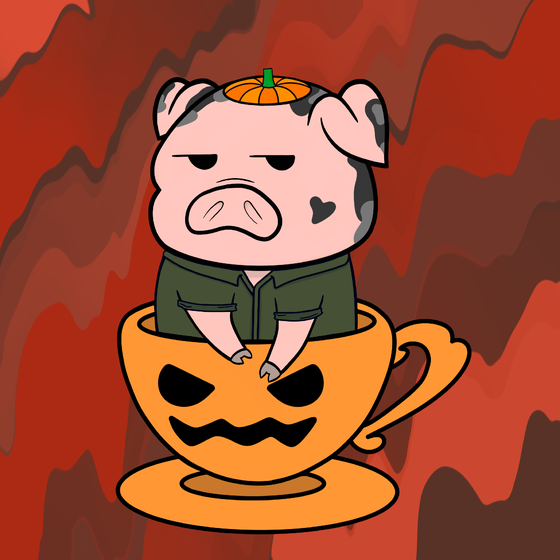 Lucky Teacup Piggy Club #86