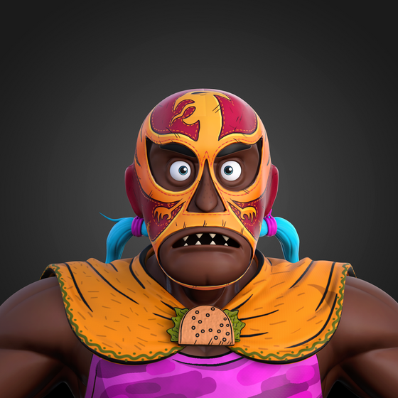 Lucha 3D Knockout #523