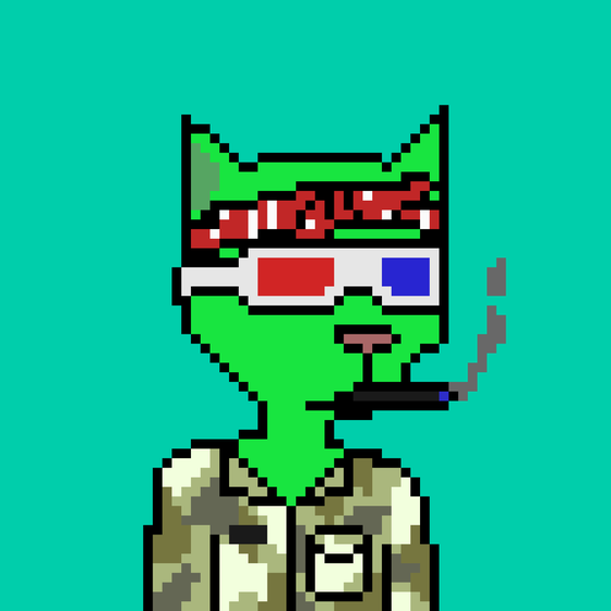 Pixel Cat Gang #789