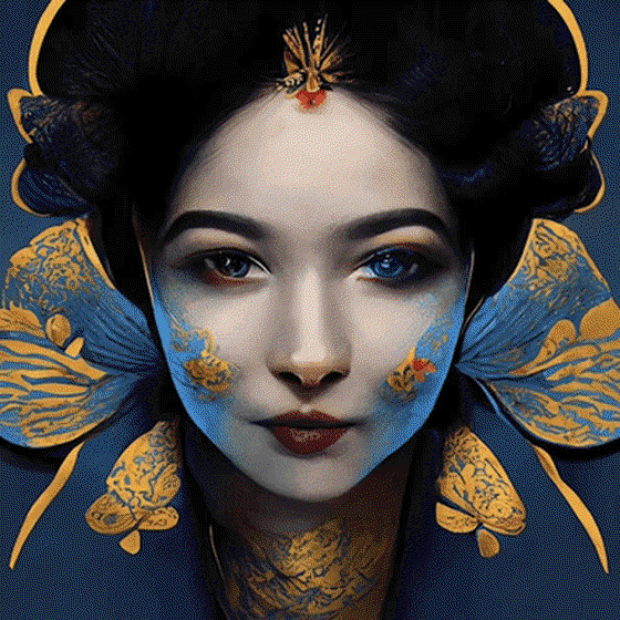 Sapphire Queen Geisha