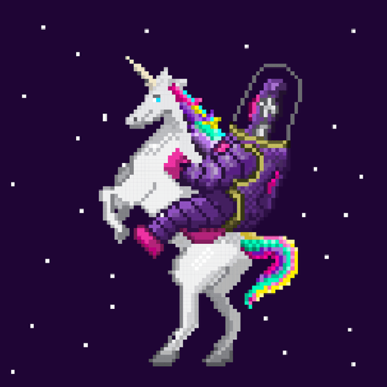 Robot Unicorn by Lafurys