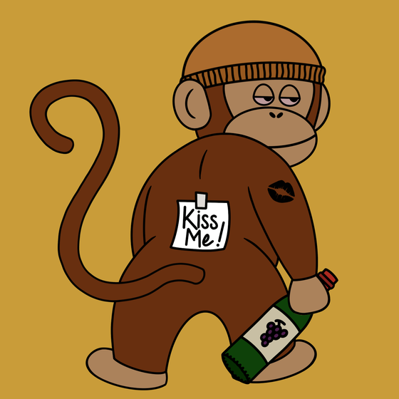 Kiss Me Monkey #1081