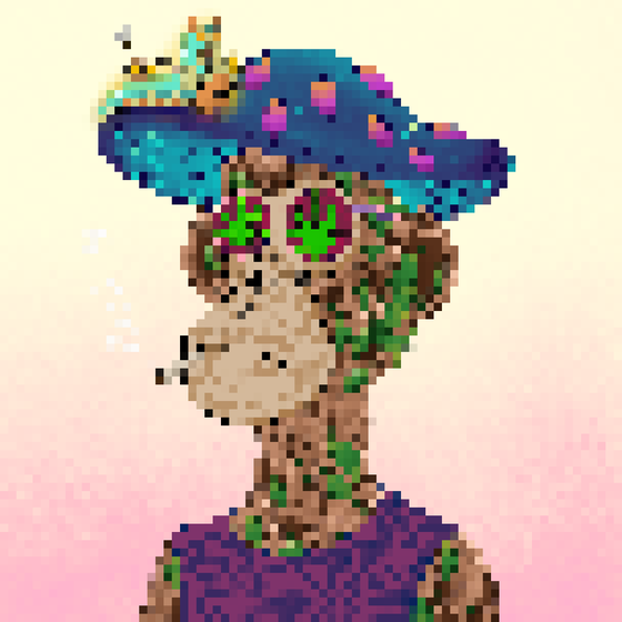 Trippin' Pixel Ape #2205