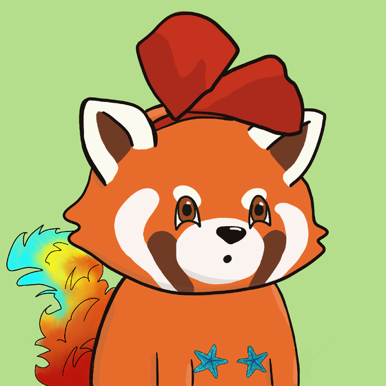 Okay Red Panda #6979