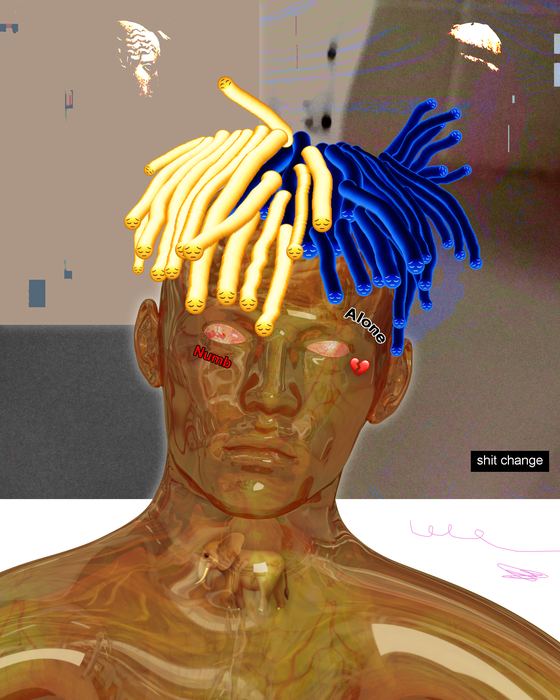 Portrait of Jahseh Onfroy, Lip Smak 