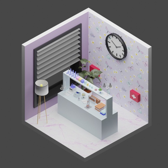 3D Room #3196