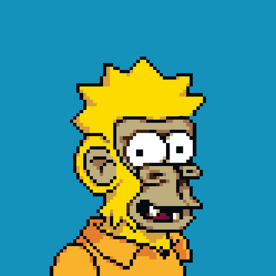 Pixel Simp Ape YC #7125