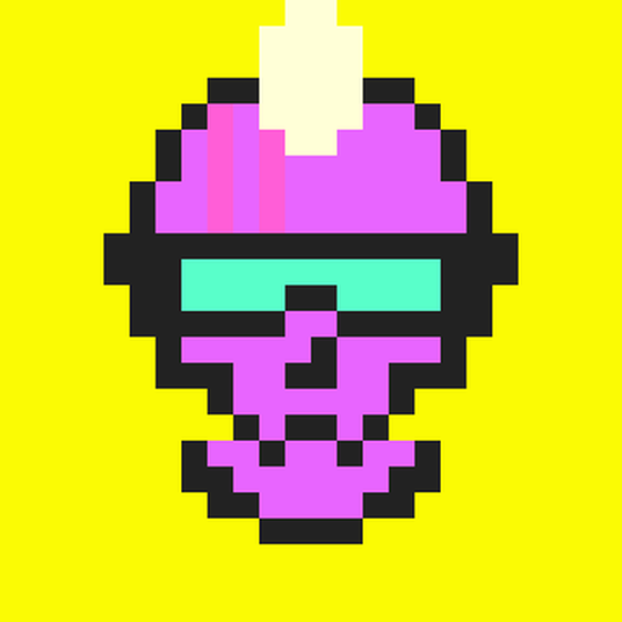 Cyber CryptoSkull #1281