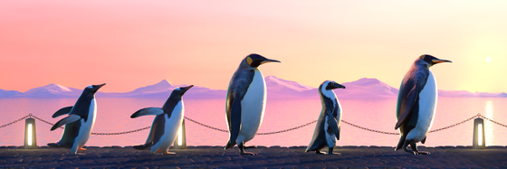 Five Penguins #1137