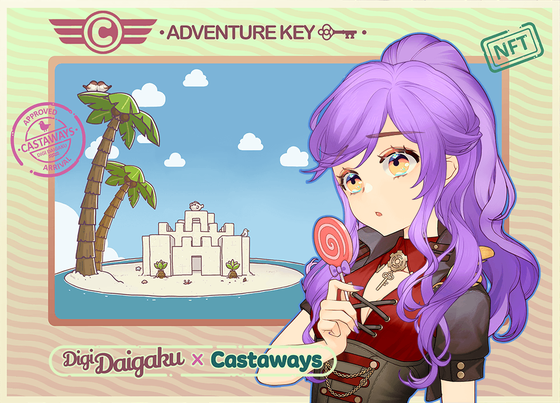 DigiDaigaku Genesis Adventure Key Castaways #921 - Nellie