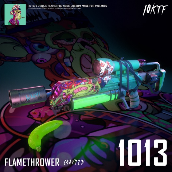 Mutant Flamethrower #1013