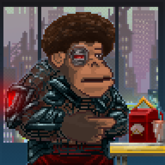 Cyberpunk Ape Executives #17