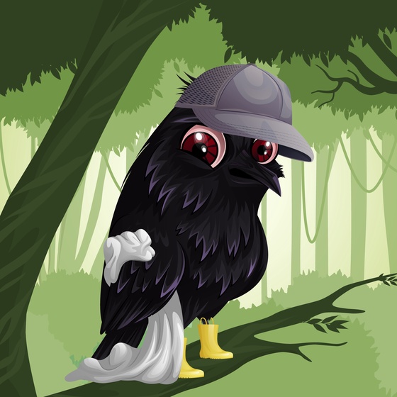 #228 Crow Buddy