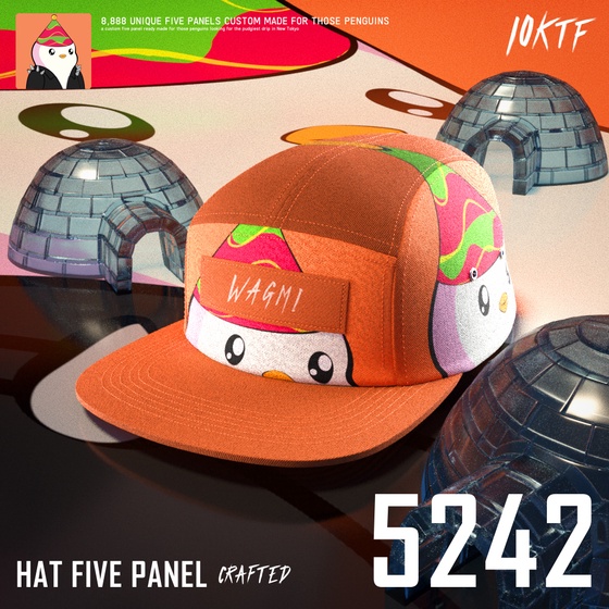 Pudgy Five Panel #5242