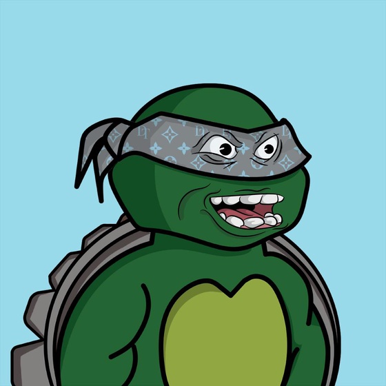 Degen Ninja Turtle #1096