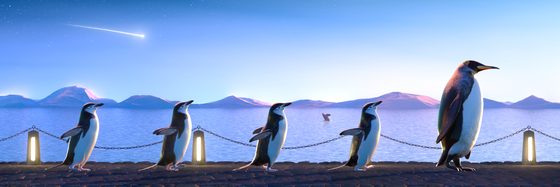 Five Penguins #2138