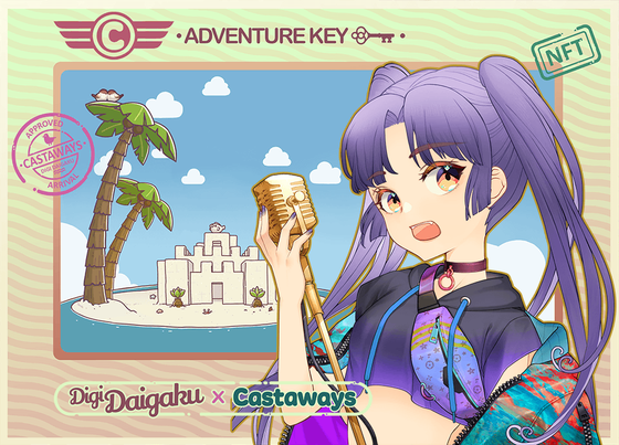 DigiDaigaku Genesis Adventure Key Castaways #911 - Zoella