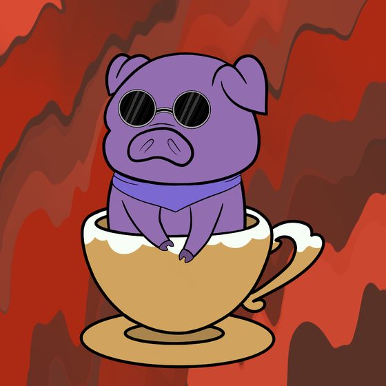 Lucky Teacup Piggy Club #1194