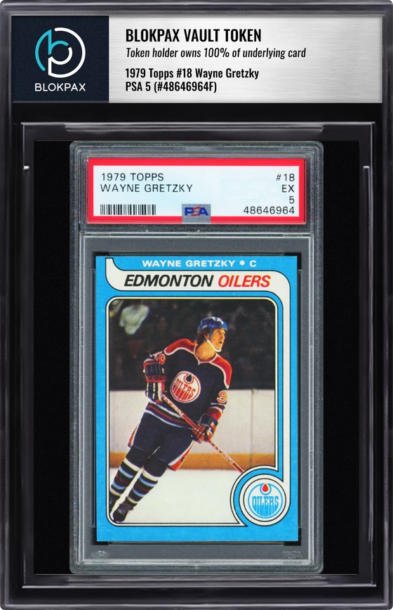 1979 Topps Wayne Gretzky #18 - PSA 5 (Cert: 48646964)