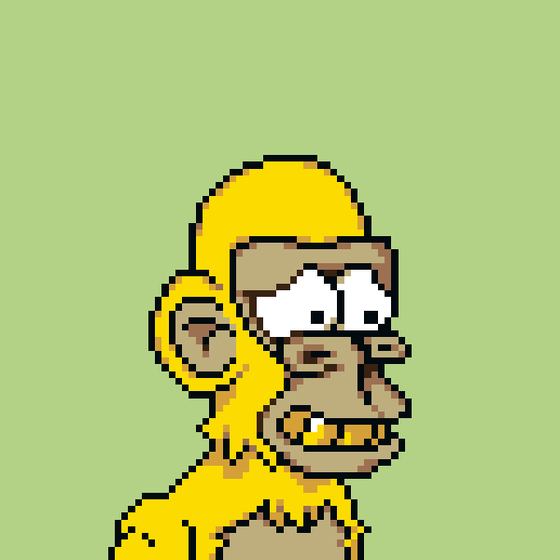 Pixel Simp Ape YC #7922