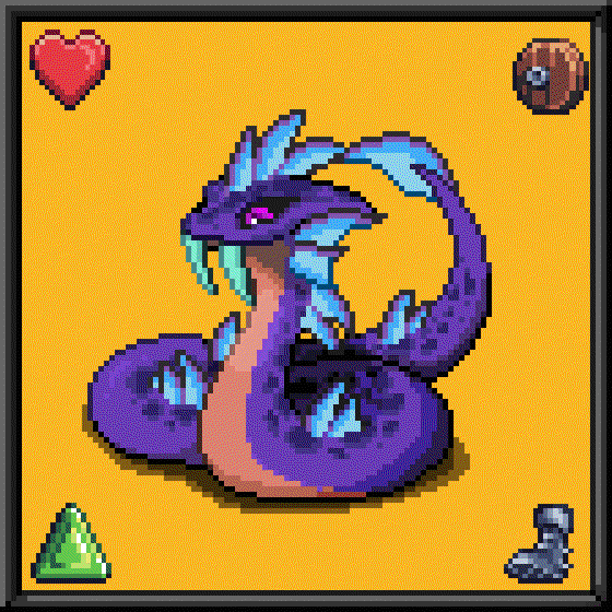 CryptoBeasts Basilisk #8354