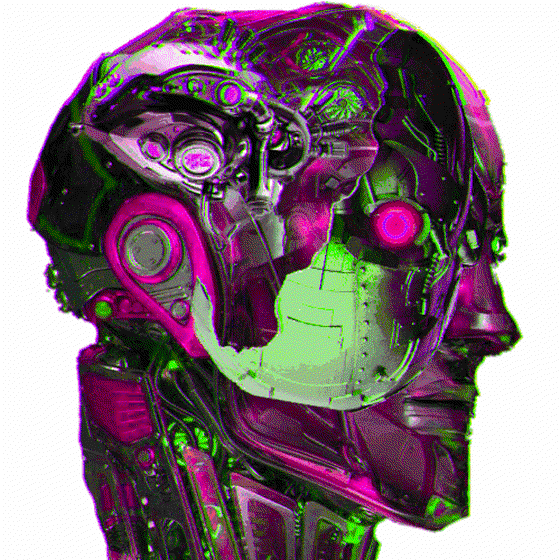 Robotized Face 2