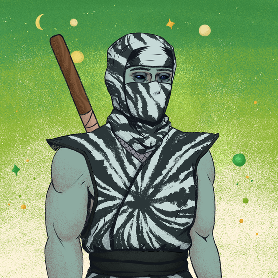 Tie Dye Ninja #1717