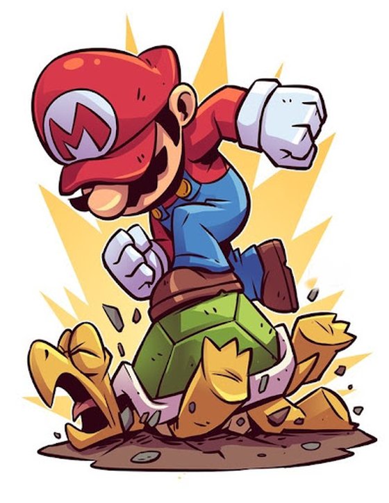 SUPER MARIO CRUSHES