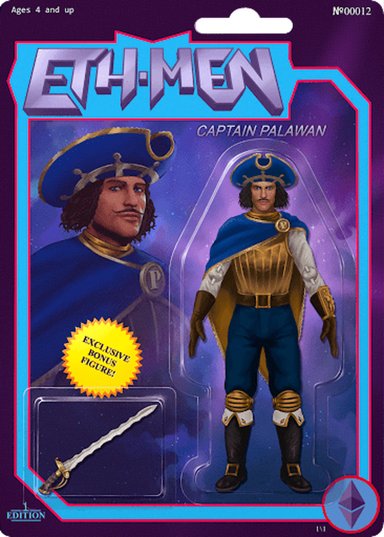 ETH-MEN/Captain Palawan/№00012/1st edition