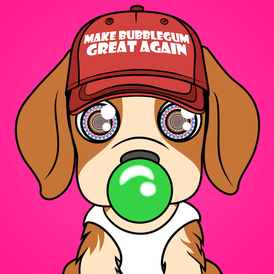 Bubblegum Puppy #8702