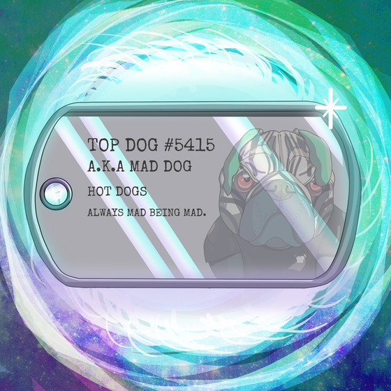 Top Dog Tag #5415