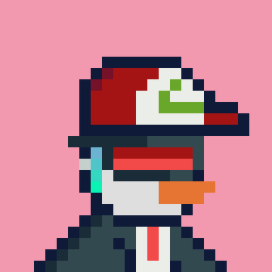 8bit Penguin Chad #86