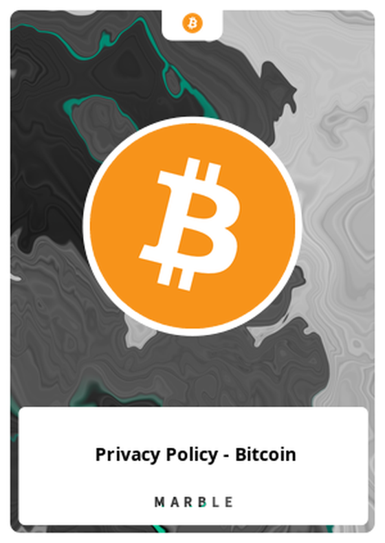 Privacy Policy - Bitcoin