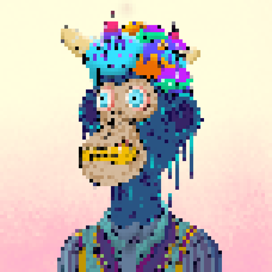 Trippin' Pixel Ape #584