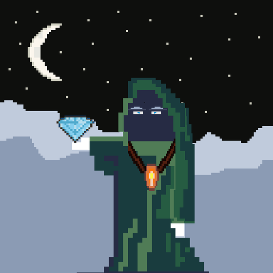 Pixel Wizards Djinn #155