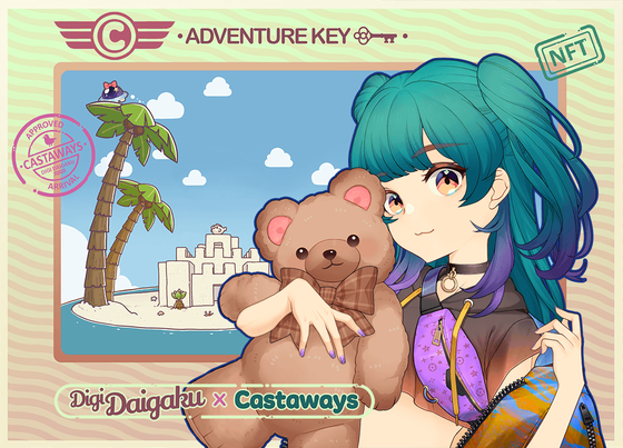 DigiDaigaku Genesis Adventure Key Castaways #739 - Yumie