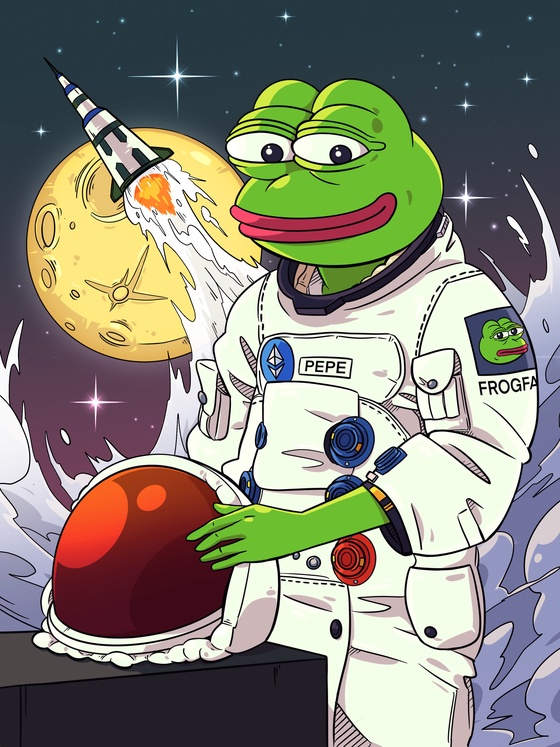 First Frog on the Moon