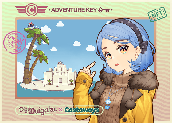 DigiDaigaku Genesis Adventure Key Castaways #1398 - Tara