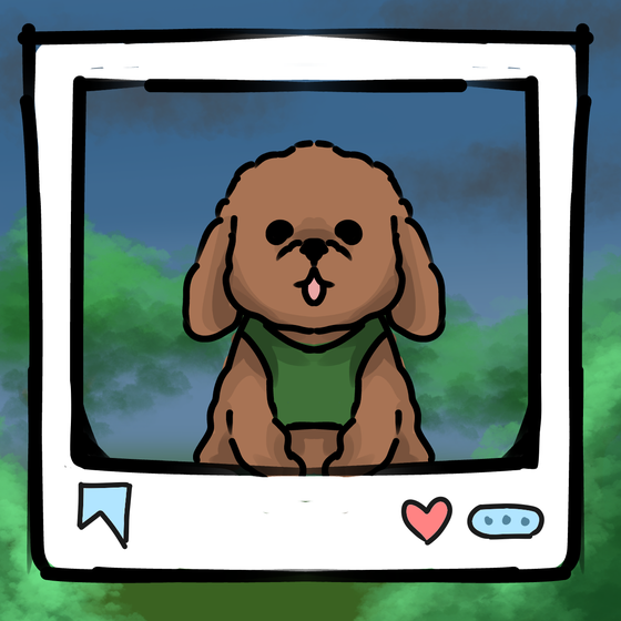 旅する犬 #1253