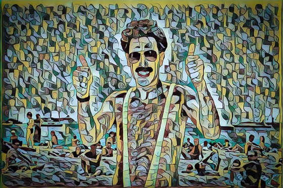 Borat X Picasso