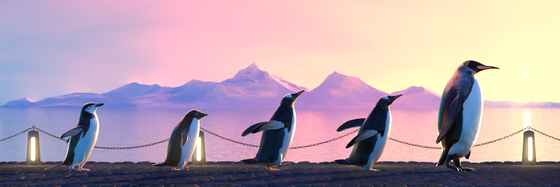 Five Penguins #704