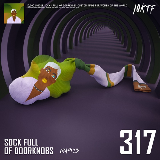 World of Sock Full of Doorknobs #317