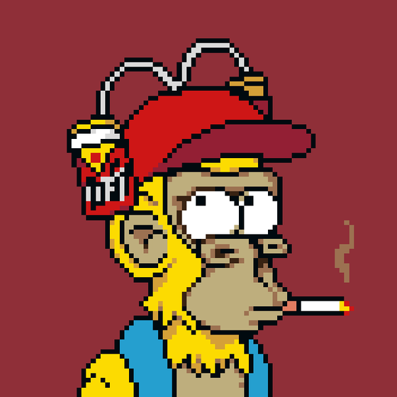 Pixel Simp Ape YC #198